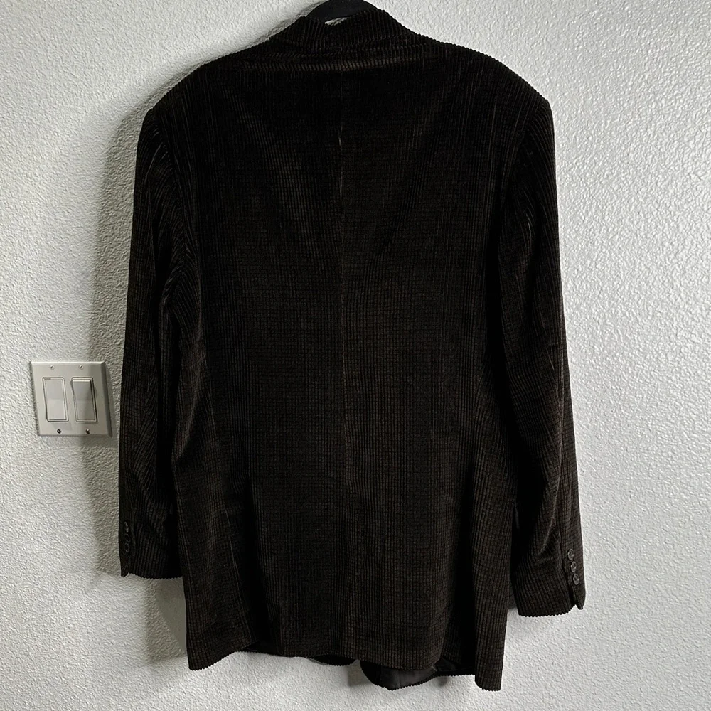 Norm Thompson brown corduroy sports blazer Classic  Men's  size 44L